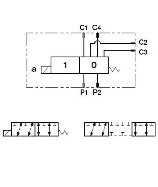 [DKWK 80 305 060 B] Voor dubbelwerkend - 12V (Bosch)