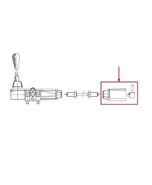 [DKWK 80 101 908] Montage kit kabel-verdeler