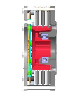 [LUKK120 0323 10] Front PTO koppeling