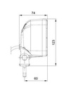 [AEBB467LED] Werklicht LED (100 x 100) 1800 Lumen