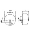 [PACA213.041-24] Pinker - stand - Ø 81,5 x 44