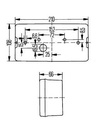 [HELL2SD006040-041] Achterlicht - pinker - stop - stand - mist - 210 x 108 x 66 - rechts