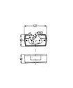 [HELL2SD997006-021] Achterlicht - pinker - stop - stand - 127 x 65 x 49 - rechts