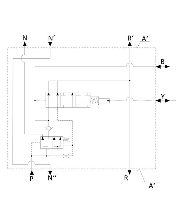 [DKWK 80 401 051 A] Remventiel voor hydraulische remmen met DOT 4 olie - Ø zuiger 14 mm