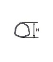 [BOND125183000] Profielbuis 36,0 x 2,9 lengte 3000mm rilsan