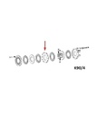 [WALT56.93.00] Meeneemschijf K90/4 - 189x91x7