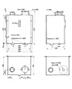 [DKWK 80 019 015 H]  Tank 40 liters met filter