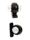 Markeerverlichting 12/24V - Rood/Kristal