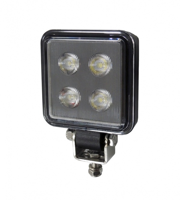 Werklicht LED 9‑64V  vierkant  1600 lumen