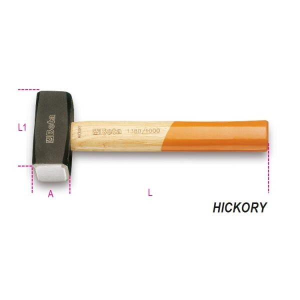 Marteau manche en bois 2000g