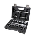 Jeu de douilles 6 pans 1/2" Métrique 8-32 mm