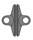 Machoire centrale grand angle