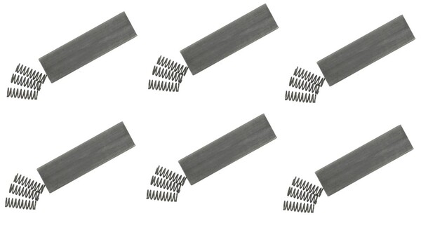 Taquet avec ressorts  (set - 6 pieces)