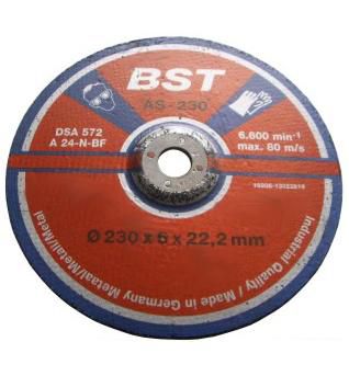 Afbraamschijf voor metaal  (Ø230x6 mm)