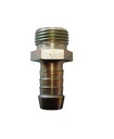 Nippel mannelijk M22 x1,5 - kegel 60° -  slang binnen Ø 14 en 15 mm