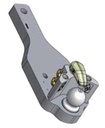 Poutre inférieure avec boule KBA8304LB - L = 546,5 mm