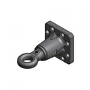 Oeillet de timon ZOD5168 - flasque 160 x 160 mm - 8 trous Ø 21 mm - oeil  Ø 50 mm- L 268 mm