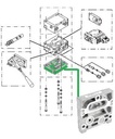 Sluitplaat  PVS  - P.max. 250bar met LX aansluiting  G 1/8"