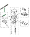Schuif 100  l/min - P-T-A-B gesloten - Zweefstand - Electrische bediening