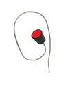 Bouton poussoir rouge