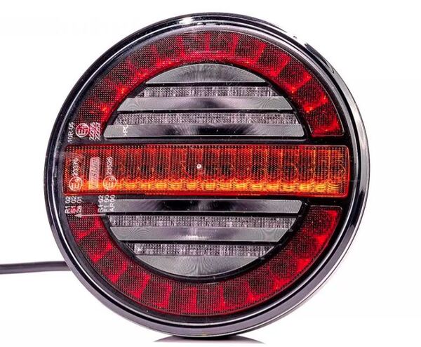 Achterlicht 12/24V LED - dynamische pinker - stop - stand