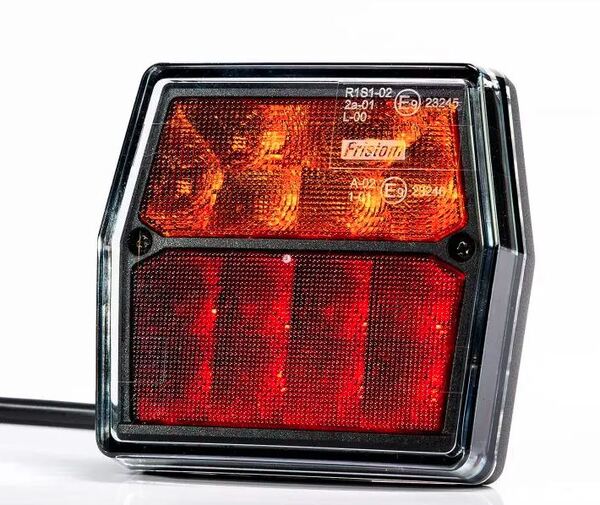 Feu arrière universel à LED 12-36V, 3 fonctions 