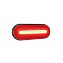 Feu d'encombrement 12/24V LED Rouge