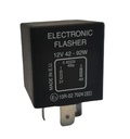 Knippercentrale 12V 3P DIN - kort mod.