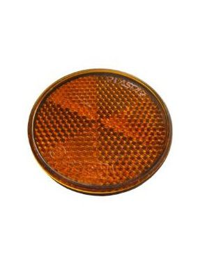 Zelfklevend reflector (Ø60mm) oranje