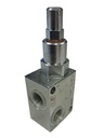 Overdrukklep OM 3/8" - Max 40L - Regelbaar tussen 50/250 Bar