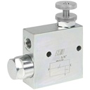 Régulateur de débit 3/8 -max 60L - prioritaire réglable de 0 - 50 L