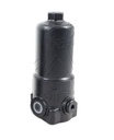 Drukfilter 1/2" BSP - 10 microns - max 60 L/min - max 280 bar met by-pass 6 bar
