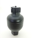 Accumulator 0,075 l - 250 bar max - vr.1/2 BSP - vuldruk 80 bar