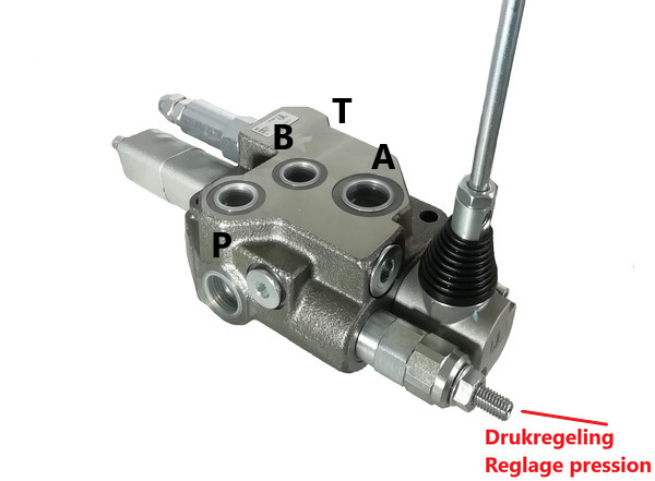 Distributeur fendeuse AUTOSPEED - Positionneur fixe au retour: par réglage de pression