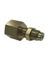 Druknemer manometer (vrouwelijk 1/2" BSP) x  (mannelijk M16 x 2)