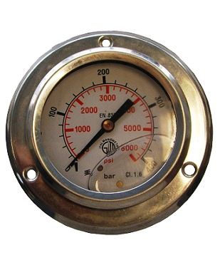 Manometer Ø 63 mm - 0-0400 bar