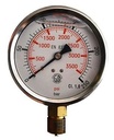 Manomètre Ø 100 mm - 0-0250 bar