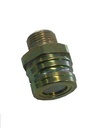 Snelkoppeling mannelijk buitendraad - DN 13 - 1/2" BSP ma.