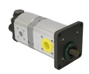 Pompe 4 trous 88,0 x 95,0 - axe cannelé 9D - 22 + 14,0 cc - Droite - Bosch