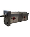  Pomp vour David Brown 4 gaten 71,4 x 96 - conische as - 19 + 14,0 cc - Links draaiend