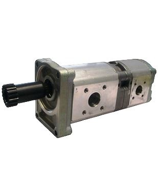 Pompe 4 trous 71,4 x 96 - axe cannelé 13D - 28,0 + 11,0 cc - Rotation gauche - Bosch