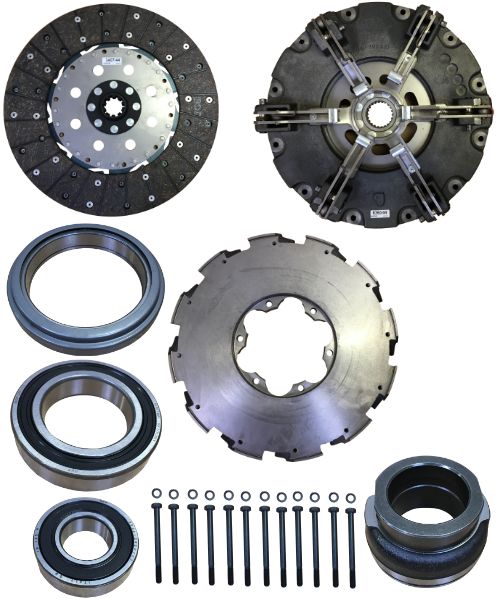 Kit d'embrayage avec  butées et volant moteur
