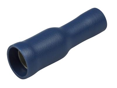 Kabelschoen vrouwelijk Ø 5,0 mm BLAUW (100 st.)