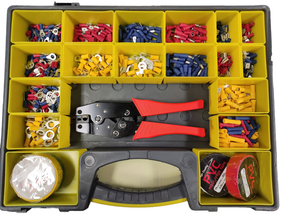 Set kabelschoenen 525st + Tang