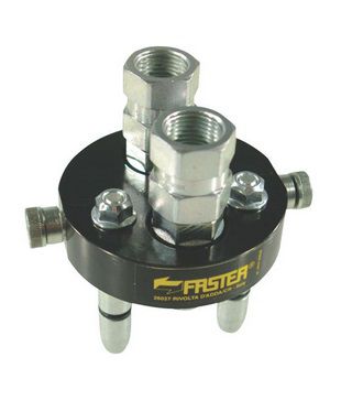 Multikoppeling 2 snelkoppelingen - 2P206 - 1/2" BSP - mobiele zijde