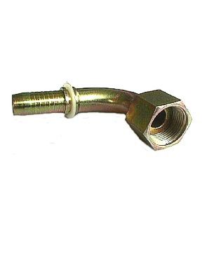 Kop. Vrouwelijk 90°  13/16" ORFS - Slang 1/2"