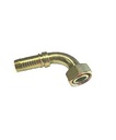Rac; Femelle 90°  M24x1,5 - Tube 17L - Flexible 3/8"