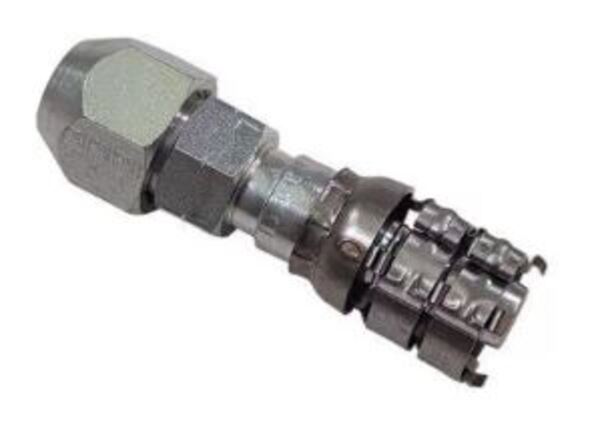 Raccord airco droite tube 15.8-16 - tuyau 1/2"