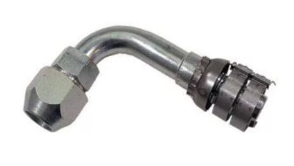 Raccord airco 90° tube 15.8 - 16  - tuyau 5/8"