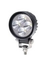 Werklicht Rond  LED 600 Lumen (ZWART)